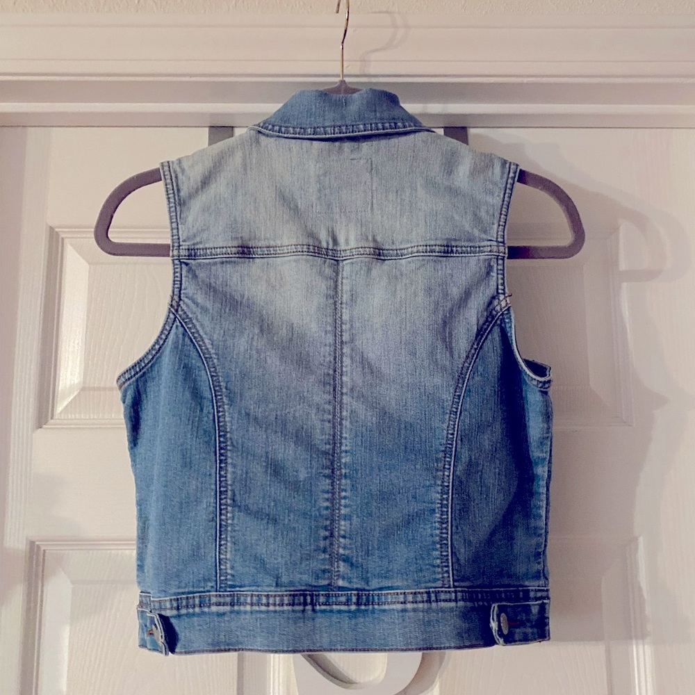 WD Jean Vest size medium - Picture 2 of 5